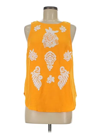 Pre-owned Victoria Beckham For Target Sleeveless Blouse In Orange