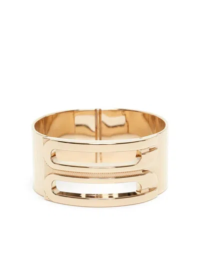 Victoria Beckham Frame Bracelet In Gold