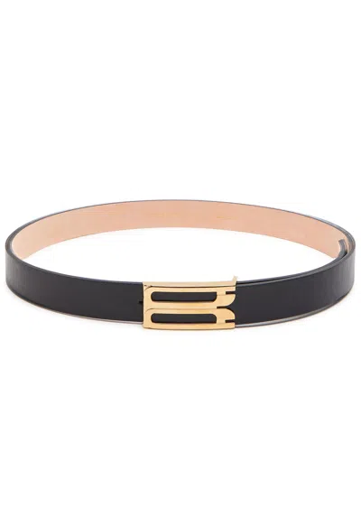 VICTORIA BECKHAM VICTORIA BECKHAM FRAME GRAINED LEATHER BELT