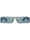 Victoria Beckham Narrow Mask Vb241s Sunglasses Woman Sunglasses Black Size 62 Aceta In Black