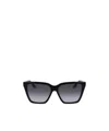 Victoria Beckham Square-frame Sunglasses In Black