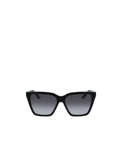 Victoria Beckham Full Frame Sunglasses In Gray