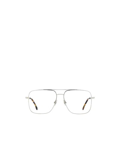 Victoria Beckham Full-rim Non-prescription Glasses In Metallic