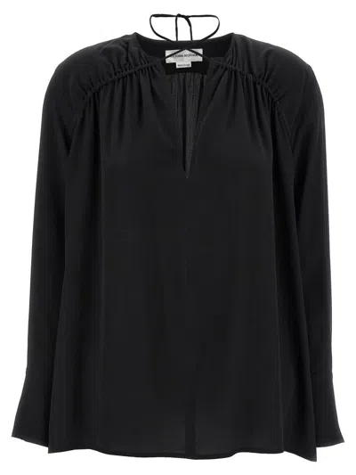 VICTORIA BECKHAM VICTORIA BECKHAM 'GATHER DETAIL TIE' BLOUSE