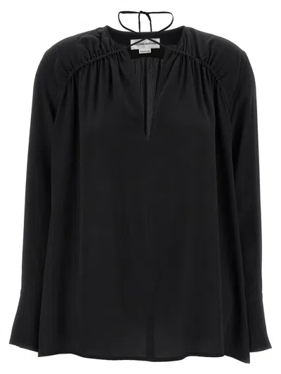 VICTORIA BECKHAM VICTORIA BECKHAM 'GATHER DETAIL TIE' BLOUSE