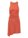 VICTORIA BECKHAM GATHERED MINI DRESS