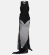 Victoria Beckham Cotton-blend Gathered Maxi Dress