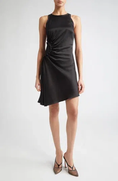 VICTORIA BECKHAM VICTORIA BECKHAM GATHERED SIDE SLEEVELESS MINIDRESS