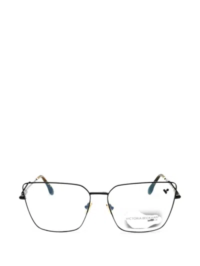 Victoria Beckham Geometric-frame Glasses In Black