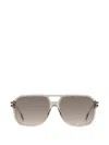 Victoria Beckham Geometric-frame Sunglasses In Neutral