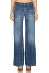 Victoria Beckham Regular Fit Trousers With 5 Pockets And Contrast Stitching