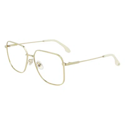 Victoria Beckham Gold Metal Glasses (frames)
