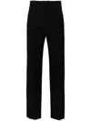 Victoria Beckham Tailored Straight Leg Trousers In Black
