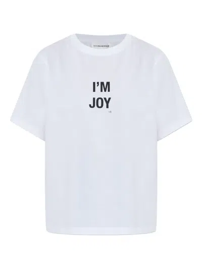 VICTORIA BECKHAM GRAPHIC-PRINT T-SHIRT