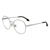 Victoria Beckham Gray Metal Glasses (frames) In Neutral