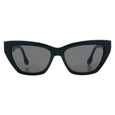 Victoria Beckham Grey Cat Eye Ladies Sunglasses Vb668s 001 55 In Black