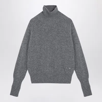 VICTORIA BECKHAM VICTORIA BECKHAM GREY WOOL TURTLENECK SWEATER