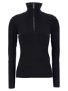 VICTORIA BECKHAM HALF ZIP SWEATER TOPS