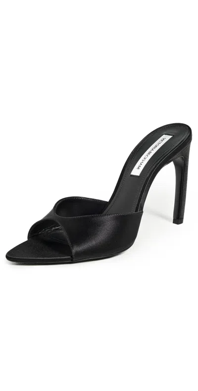 Victoria Beckham Harlow Open Toe Mules Black