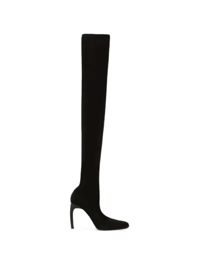 Victoria Beckham Harlow Thigh-high Boots In Black