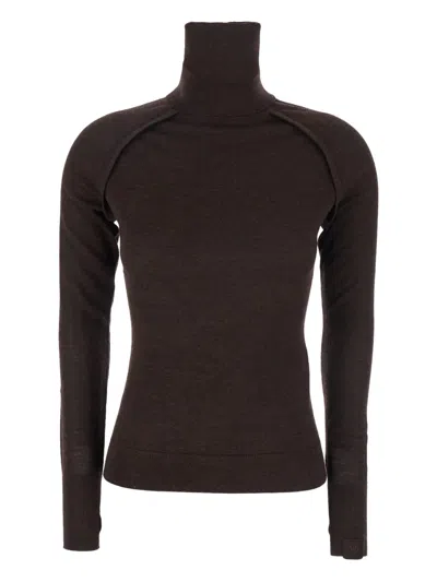 VICTORIA BECKHAM HIGH-NECK JUMPER