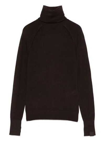 VICTORIA BECKHAM HIGH-NECK WOOL JUMPER