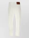 Victoria Beckham High Rise Jeans Featuring Practical Pockets In White