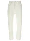 Victoria Beckham High Waist Jeans White In White