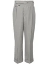 Victoria Beckham High-waist Tailored Trousers In Grey