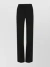 Victoria Beckham Tailored Straight Leg Trousers In Black