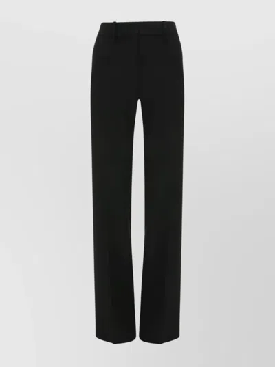 VICTORIA BECKHAM HIGH WAIST WIDE LEG TROUSERS