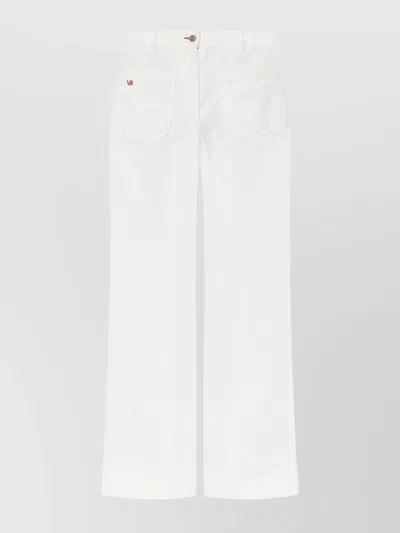 VICTORIA BECKHAM HIGH-WAISTED FLARED LEG JEANS