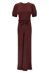 Victoria Beckham Isabella Dresses Bordeaux In Brown