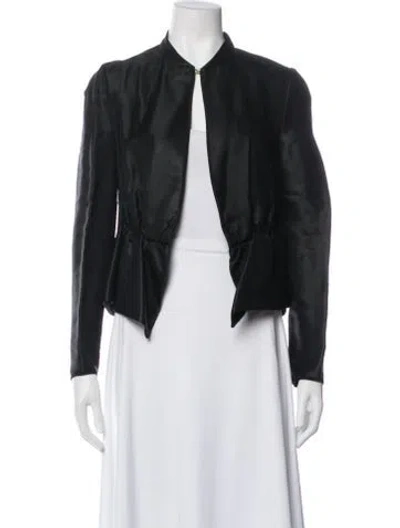 Pre-owned Victoria Beckham Jacket In Black