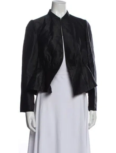 Pre-owned Victoria Beckham Jacket In Blue