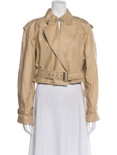 Pre-owned Victoria Beckham Jacket In Neutral