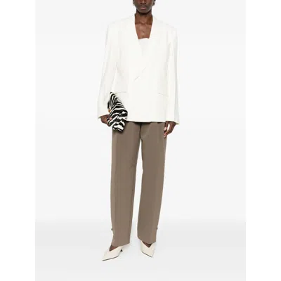 Victoria Beckham Jackets White In Multi