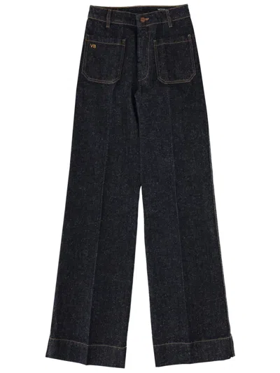 Victoria Beckham Jeans Alina In Black