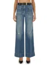 Victoria Beckham Alina Denim Jeans In Navy