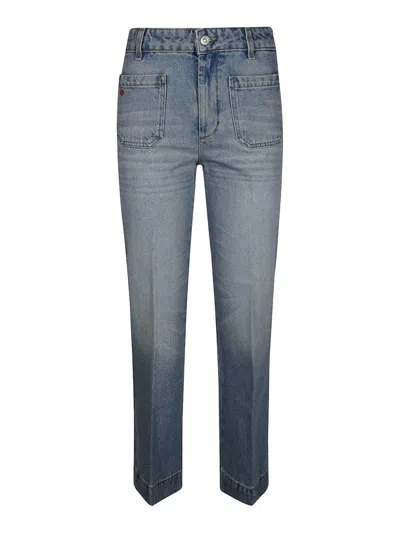 Victoria Beckham Cropped Kick Alina Jeans