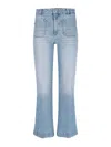 Victoria Beckham Bootcut Jeans In Blue