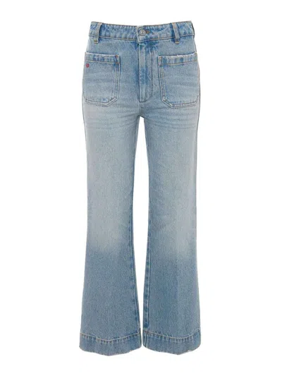VICTORIA BECKHAM JEANS BOOT-CUT - AZUL