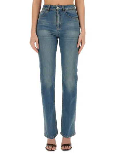 Victoria Beckham Jeans Julia In Azzurro