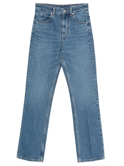 Victoria Beckham Jeans Julia Regular Fit In Blue