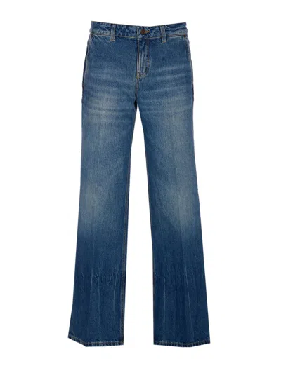 Victoria Beckham Jeans In Navy