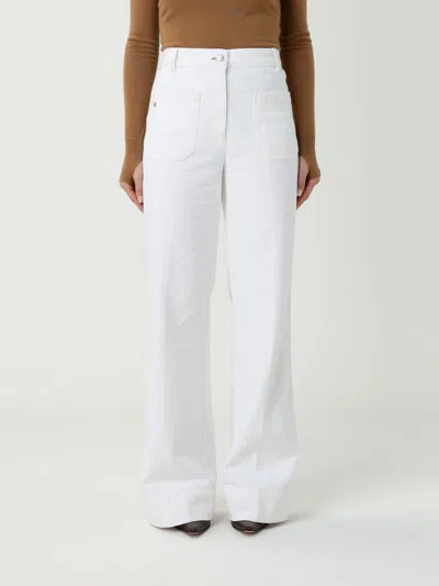 Victoria Beckham Jeans Victoria  Woman Color White