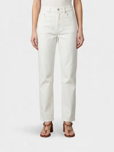 Victoria Beckham High Waist Jeans In White