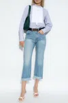 Victoria Beckham Exclusive Bernie Relaxed Jeans In Blue