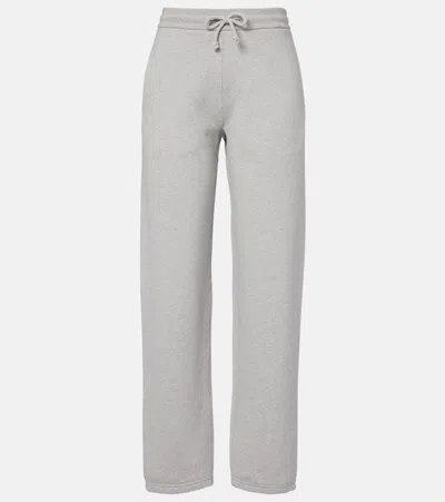 Victoria Beckham Jules Jogger Drawstring-fastening Track Pants In Gray
