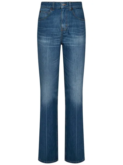Victoria Beckham Julia Flare Jeans In Navy